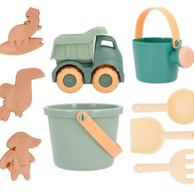 Set de juguetes de playa verde