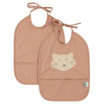 Babero impermeable pack-2 Trixie Gato