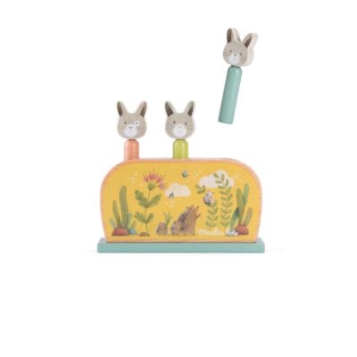 Pop up Trois Petits Lapins de Molin Roty