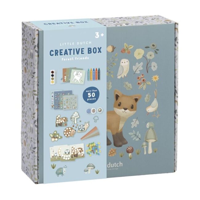 Caja de creatividad Forest Friends de Little Dutch