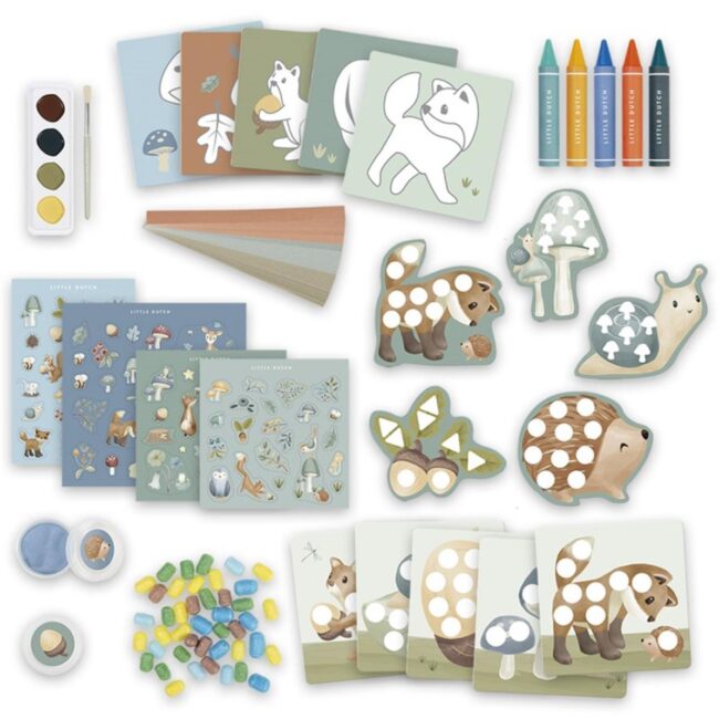 Caja de creatividad Forest Friends de Little Dutch - Imagen 3