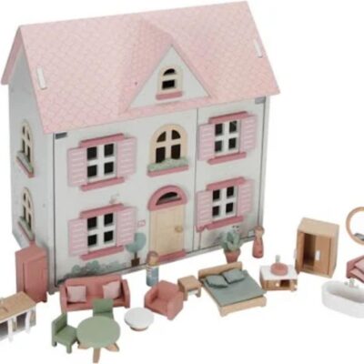 Casa de muñecas de madera de Little Dutch
