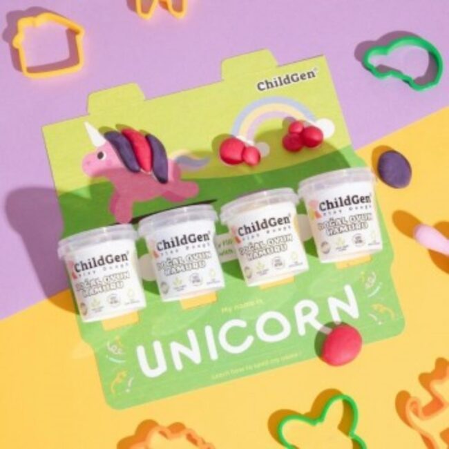 Plastilina ecoCup unicornio ChildGen - Imagen 3