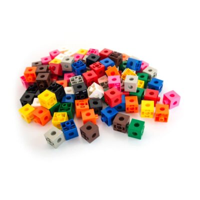 Juego matemático y lógica con Activity Cubes (100pcs) de Átomo Games