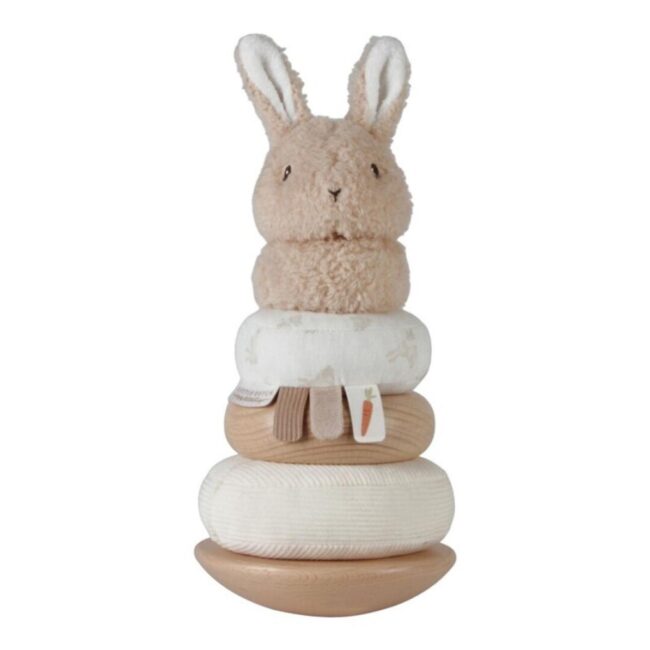 Anillos apilables blanditos Little Farm de Little Dutch