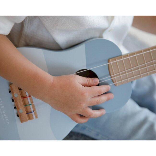 Guitarra azul de Little Dutch - Imagen 3