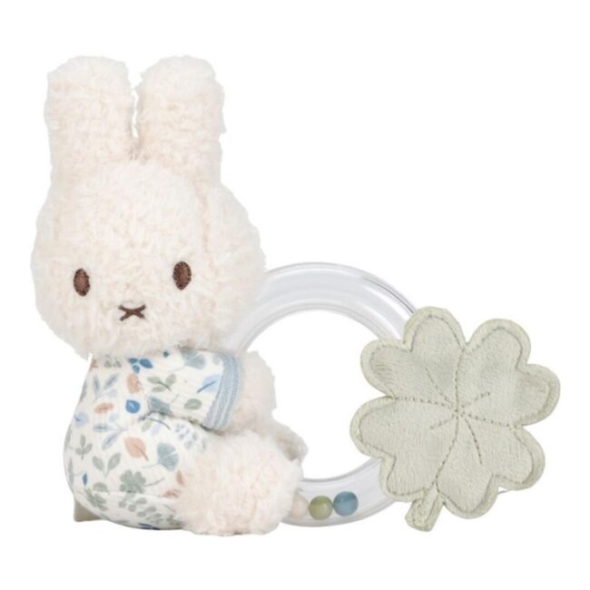 Sonajero anillo Miffy Leaves de Little Dutch