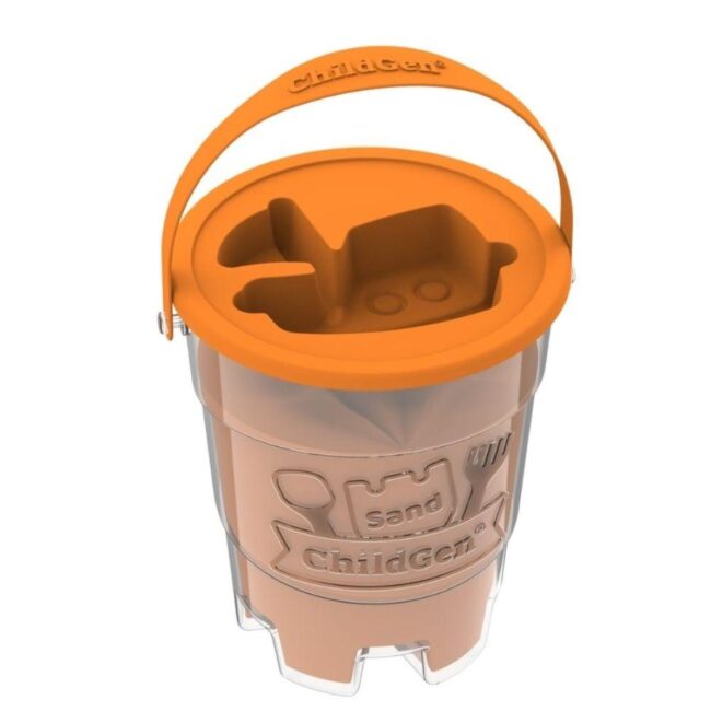 Arena cinética 500g ChildGen naranja - Imagen 2