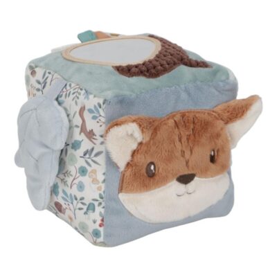 Cubo blandito de actividades Forest Friends de Little Dutch