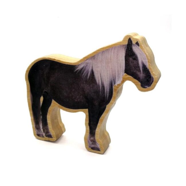 Figuras magnéticas de bambú: Animales de la granja de Nowordbooks - Imagen 10