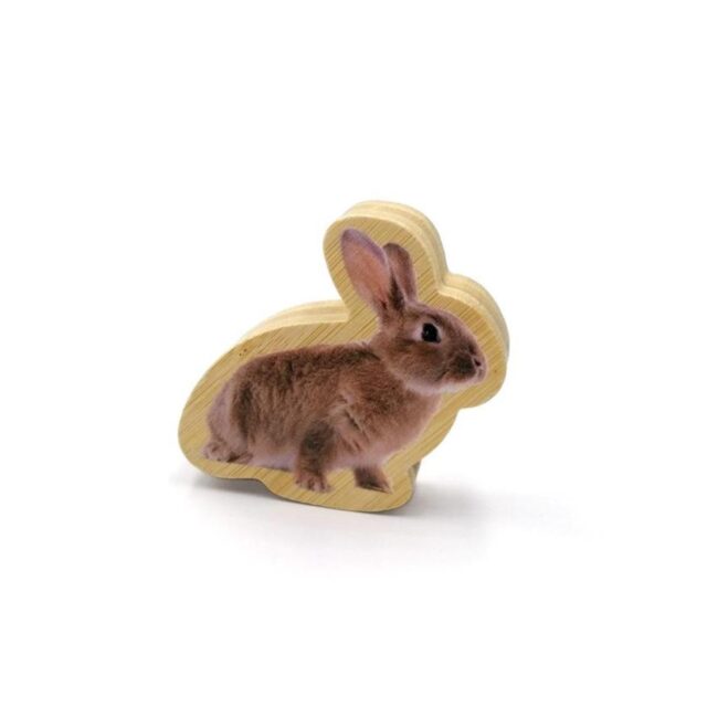 Figuras magnéticas de bambú: Animales de la granja de Nowordbooks - Imagen 8