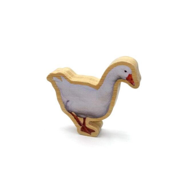 Figuras magnéticas de bambú: Animales de la granja de Nowordbooks - Imagen 6