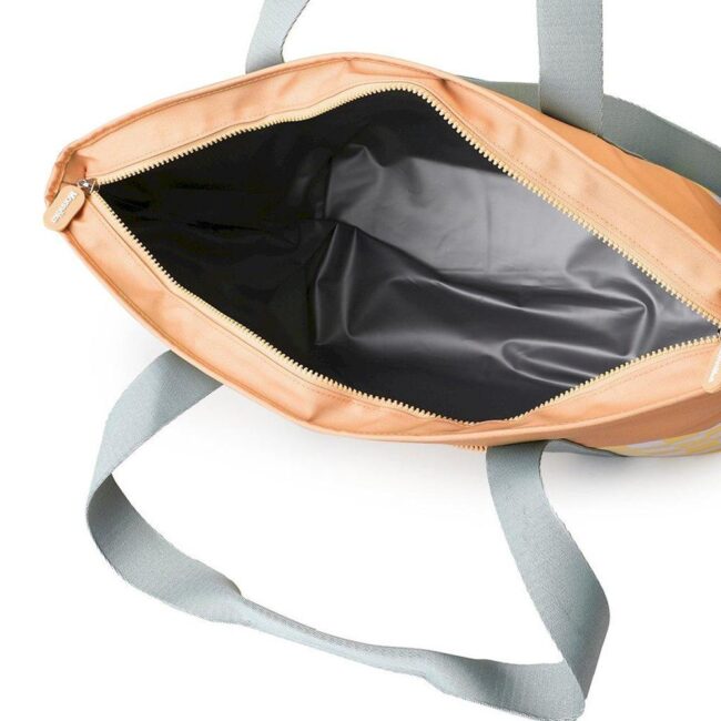 Bolso nevera Stripes yellow chess - Imagen 5