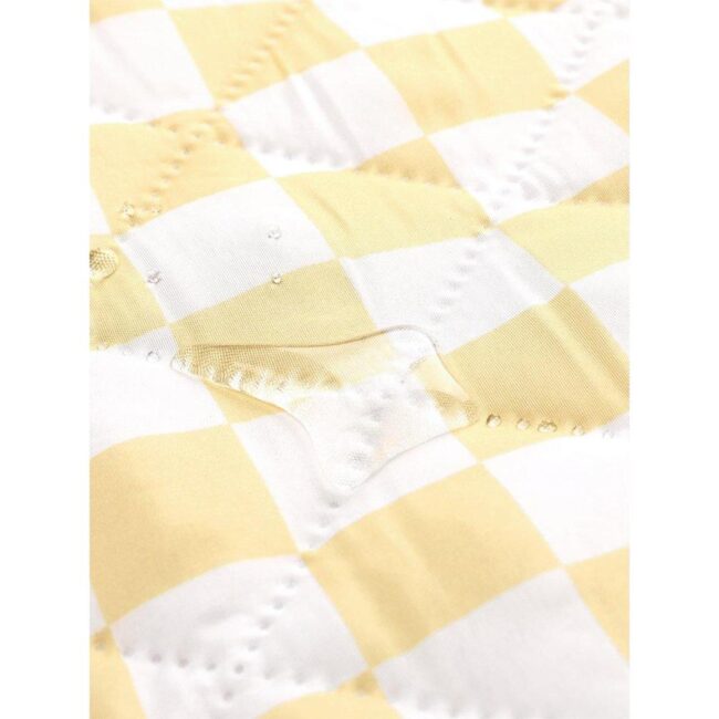 Manta de picnic Stripes yellow chess - Imagen 3