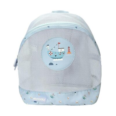 Mochila infantil antiarena Fishing boat de Tutete