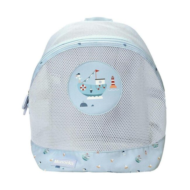 Mochila infantil antiarena Fishing boat de Tutete