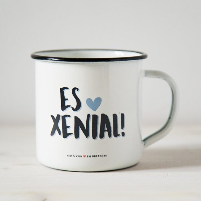 Taza Es xenial de Brétemas