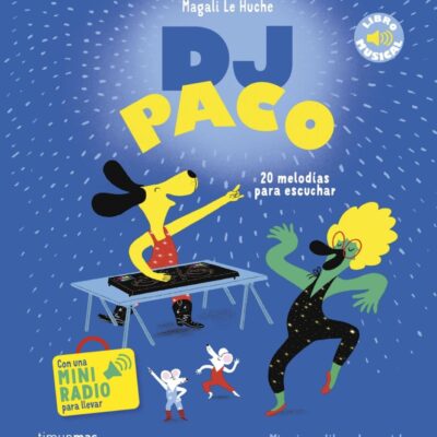 DJ Paco libro musical con mini radio