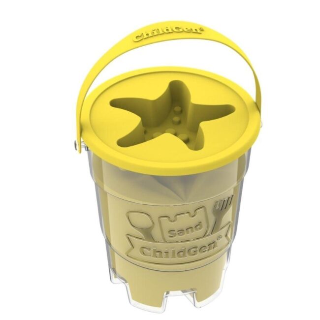 Arena cinética 500g ChildGen amarilla - Imagen 2