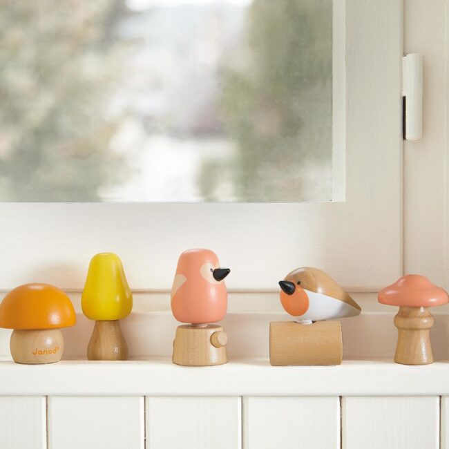 Aves y setas para enroscar de Janod - Imagen 7