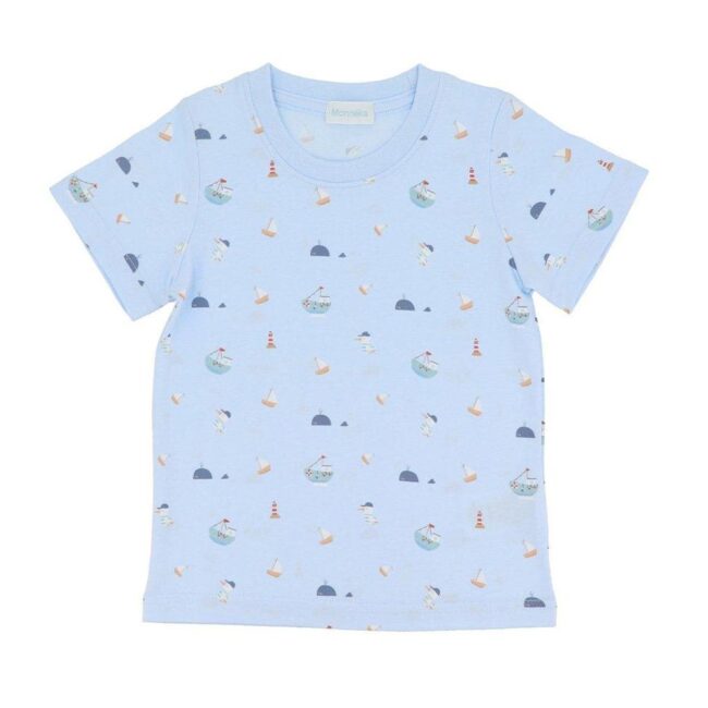 Camiseta de algodón Fishing boat de Tutete