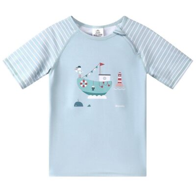 Camiseta de protección solar Fishing boat de Tutete