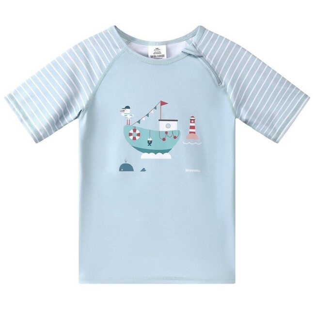 Camiseta de protección solar Fishing boat de Tutete