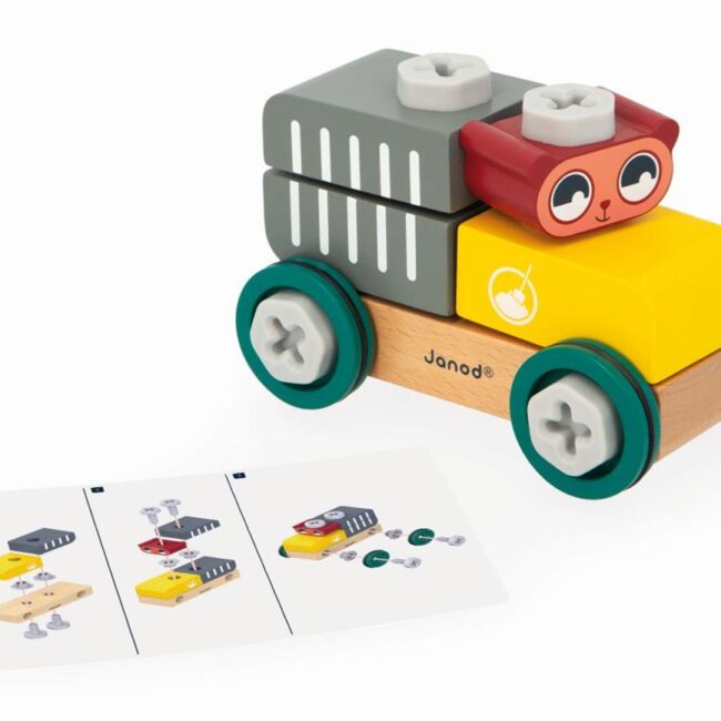 Coche oso bricolaje de Janod - Imagen 6