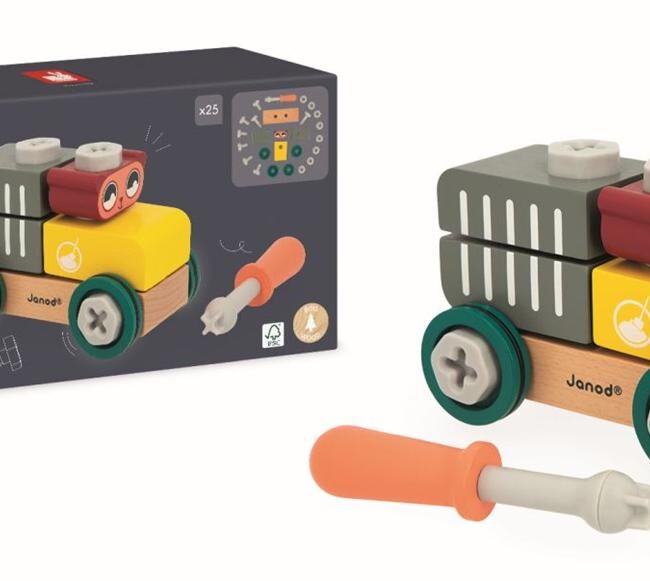 Coche oso bricolaje de Janod - Imagen 2
