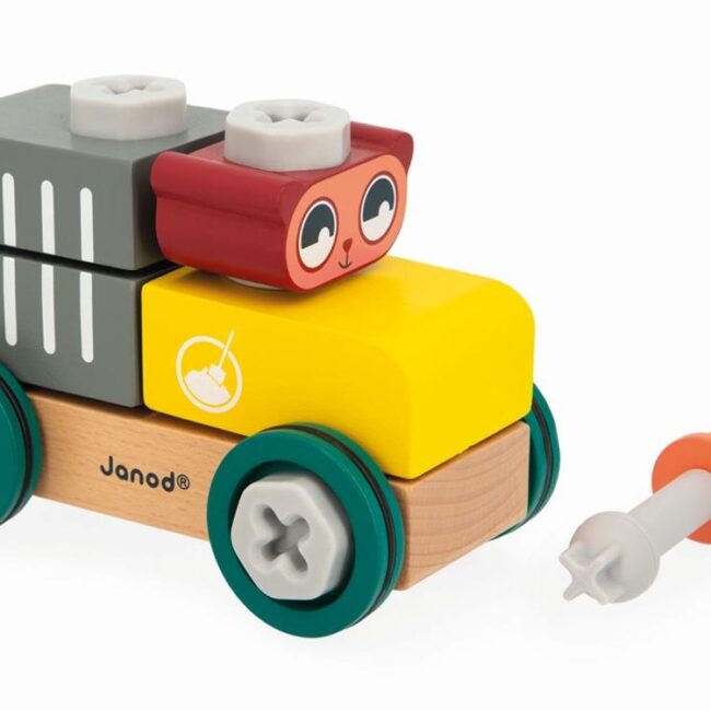 Coche oso bricolaje de Janod - Imagen 4