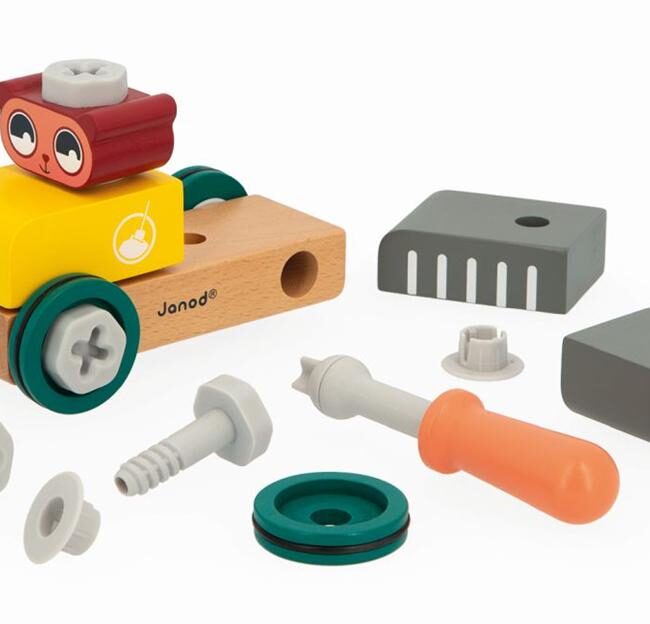 Coche oso bricolaje de Janod - Imagen 5