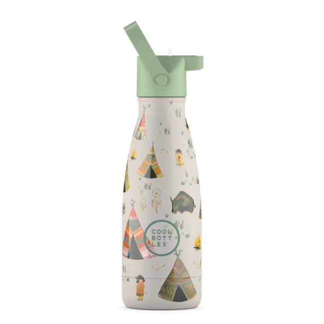 Botella térmica de Cool Bottles de 260ml Indian tribe