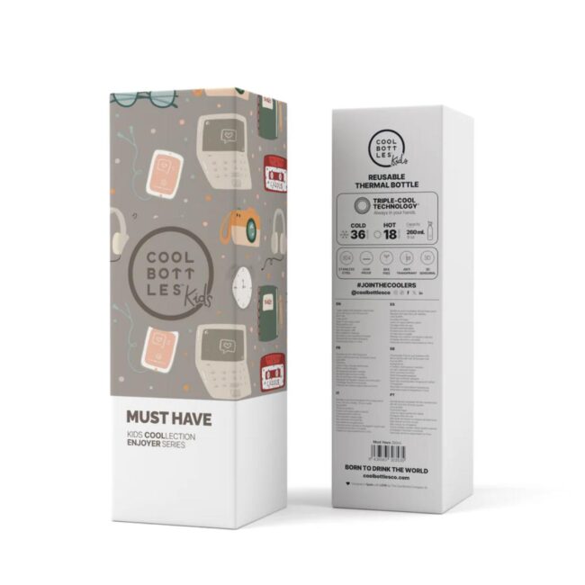 Botella térmica de Cool Bottles de 260ml Must have - Imagen 4