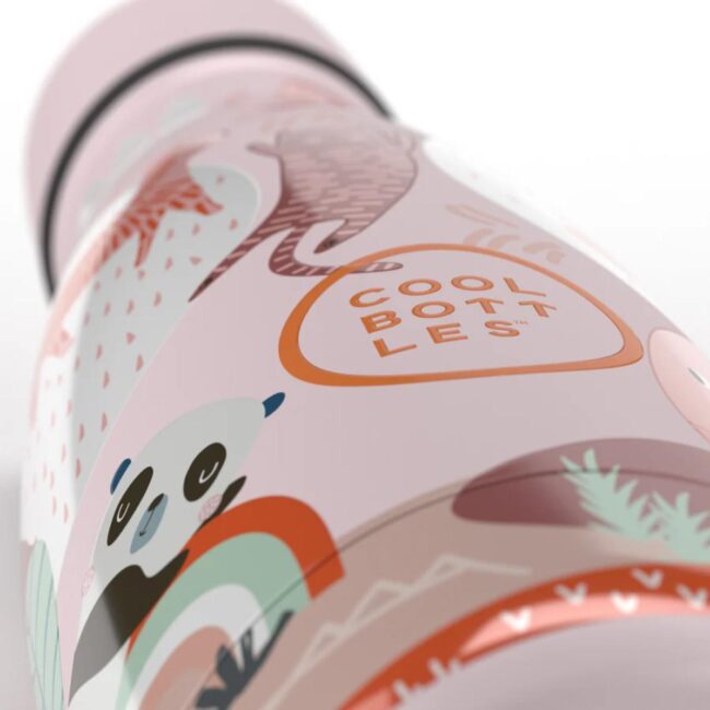 Botella térmica de Cool Bottles de 260ml Panda gang - Imagen 3