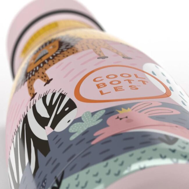 Botella térmica de Cool Bottles de 260ml Savannah kingdom - Imagen 3