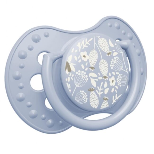 Chupetes Lovi Blossom azul 0-3 meses pack-2 - Imagen 4