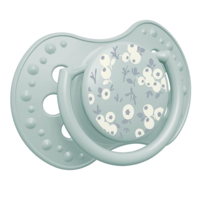 Chupetes Lovi Blossom azul 0-3 meses pack-2 - Imagen 3
