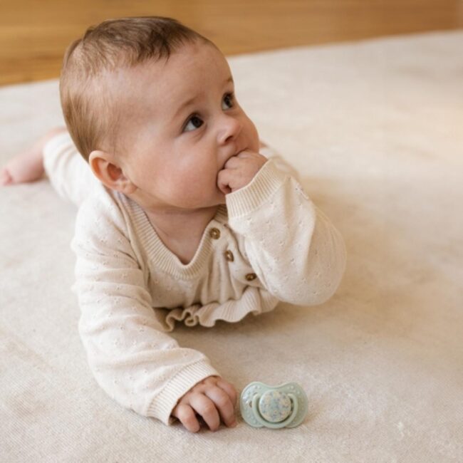 Chupetes Lovi Blossom azul 0-3 meses pack-2 - Imagen 9