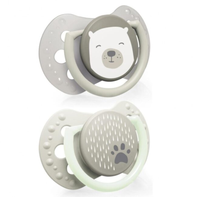 Chupetes Lovi Buddy bear 0-3 meses pack-2 - Imagen 2