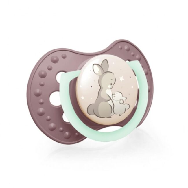 Chupetes Lovi night&day rosa 0-3 meses pack-2 - Imagen 3