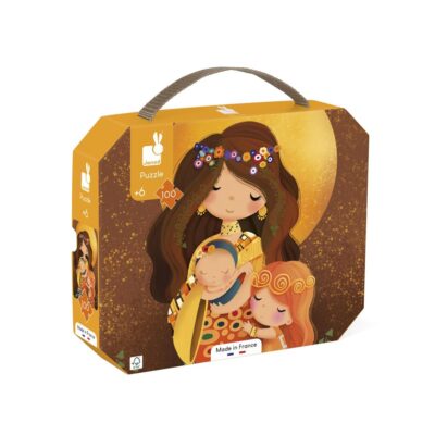 Puzle inspirado en Klimt de 100 piezas de Janod