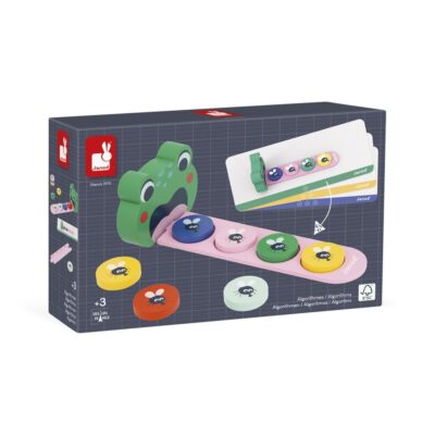 Juego de secuencias de colores ranita de Janod