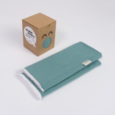 Calentadores de porteo Abubuu Warm Warm color dusty mint
