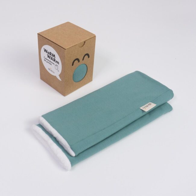 Calentadores de porteo Abubuu Warm Warm color dusty mint