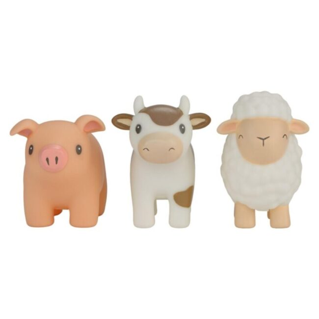 Set 3 animalitos de baño de Little Dutch