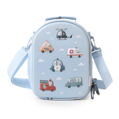 Bolsa de merienda térmica 3D de Tutete City Cars