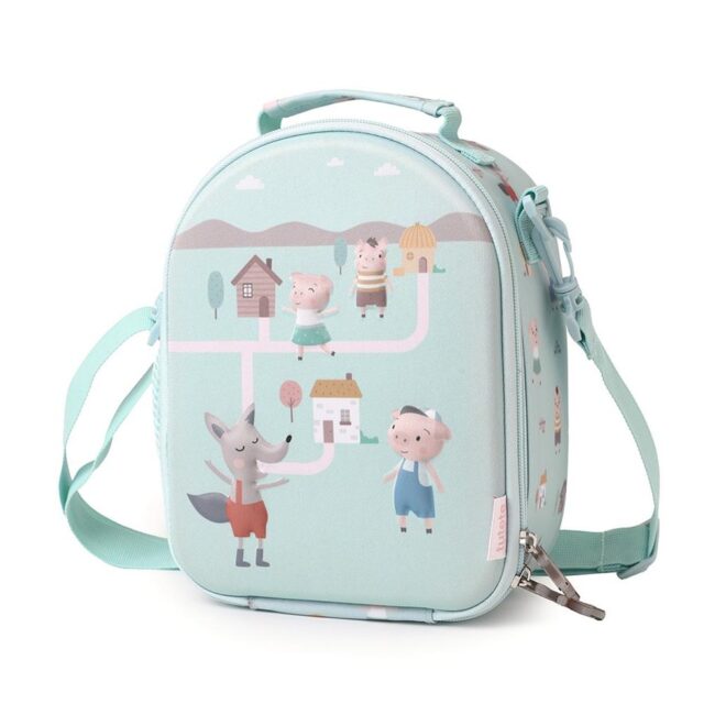 Bolsa de merienda térmica 3D de Tutete The Three Little Pigs - Imagen 2