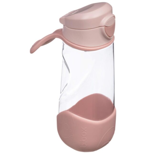 Botella de tritán con boquilla y asa 450ml B.Box rosa - Imagen 3