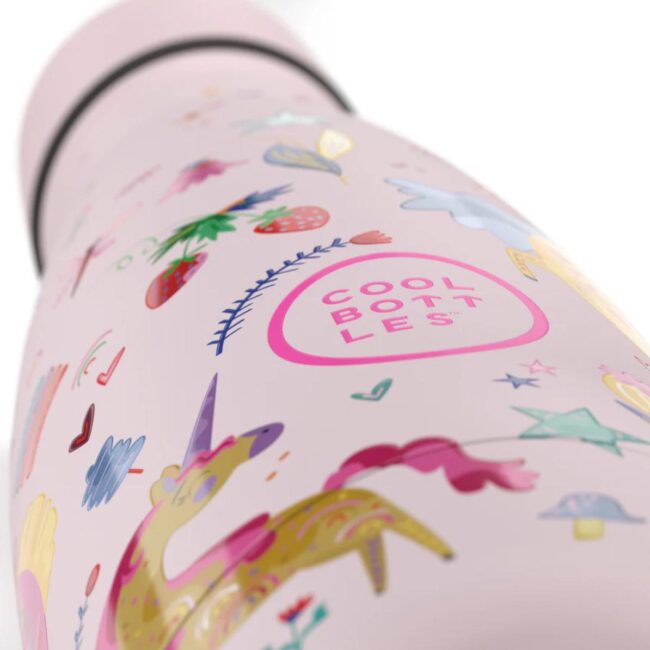 Botella térmica de Cool Bottles de 350ml Funny unicorns - Imagen 4