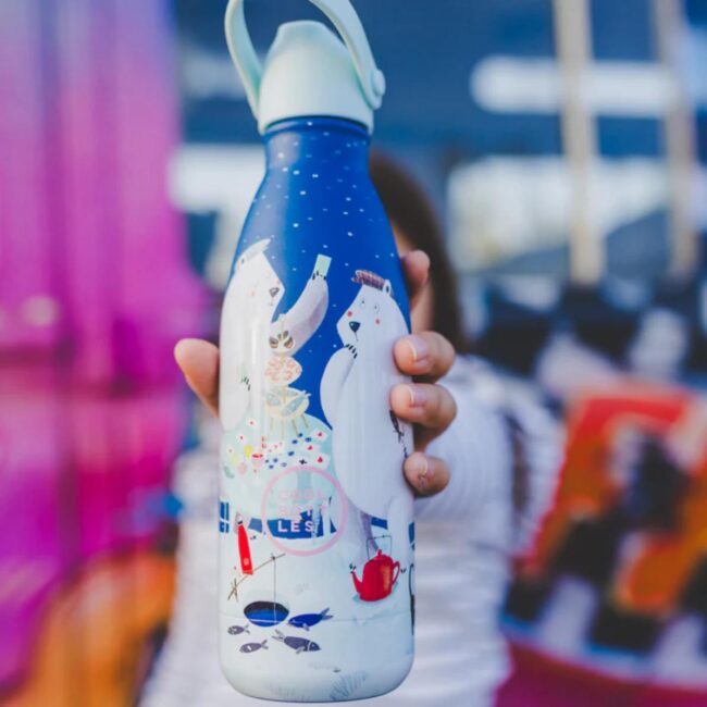 Botella térmica de Cool Bottles de 350ml Polar bears - Imagen 5
